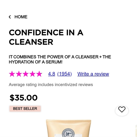 IT Cosmetics Confidence in a Cleanser and Cream.  Price is for 3. NEVER USED! - Picture 4 of 7